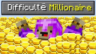 Minecraft mais en Difficulté Millionaire [upl. by Nostets]