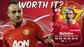 89 Dimitar Berbatov Golazo Hero Player Analysis  EA FC 24 Ultimate Team [upl. by Moore472]