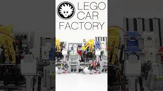 100 Automatic LEGO Car Factory [upl. by Leelah]