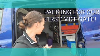 Packing for a vet gate  Vlog 230  Beth Endurance [upl. by Affer]