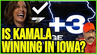 IS KAMALA WINNING IN IOWA  TSAE [upl. by Onibas]