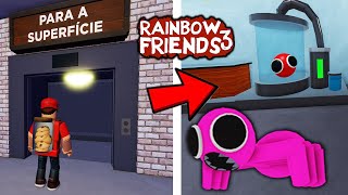 🟥 O RAINBOW FRIENDS CHAPTER 3 EM 2024 NOVO MONSTRO ROSA [upl. by Ordisy]