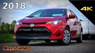 👉 2018 Toyota Corolla LE  Detailed Look in 4K [upl. by Ewald]