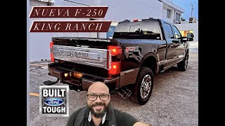 F250 Ford Super Duty King Ranch Primera vez en México [upl. by Acirderf]