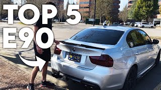 Top 5 BMW E90 COSMETIC MODS [upl. by Enilegna324]