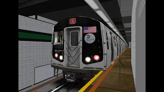 nyct openbve G train r160 siemens court square to smith 9 streets [upl. by Iron]