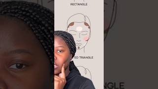 Inverted Triangle makeup makeupchallenge [upl. by Oilerua]