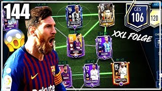 MEIN 106er TEAM  MESSI 😱🔥 FIFA MOBILE 19 144 XXL [upl. by Nutsud]