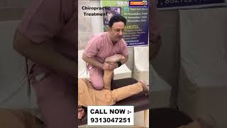 Chiropractic Treatment in Delhi  Dr Varun  Call  9313047251  delhi doctor backpainrelief [upl. by Bierman385]