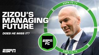 Zinedine Zidane looking to get BACK into managing 👀 We know he misses it  Juls Laurens  ESPN FC [upl. by Adama]