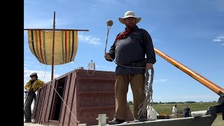 The Gen William Ashley Cedric And Sawyer Give Us A Glimpse Into Missouri River Keelboat Life [upl. by Hoang]