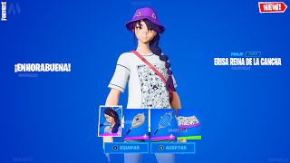 Como CONSEGUIR SKIN quotERISA REINA DE LA CANCHAquot en FORTNITE  Nuevo Pack Erisa Reina de la Cancha [upl. by Yesnil56]