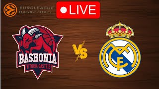 🔴 Live Baskonia vs Real Madrid  EuroLeague 20232024  Live Play by Play Scoreboard [upl. by Defant204]