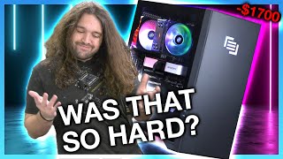 Maingear Did It Right Secret Prebuilt Gaming PC Review 1700 Vybe [upl. by Eiramasil314]