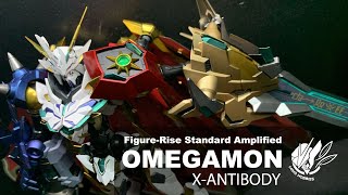 Custom Painted Omegamon XAntibody figurerisestandard digimon bandai [upl. by Onifur]