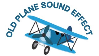 Old Plane Sound Effect  FREE DOWNLOAD [upl. by Ojeillib]