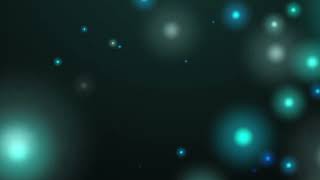 Aqualight Bokeh Light Dark Aqua Background  Free Background Video [upl. by Ainit]