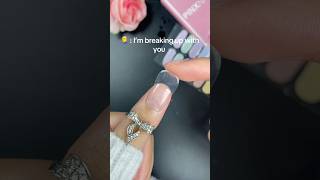 Nails for STRICT schools 😏 nailart nails naildesign manicure nailtech nailtutorial gelnails [upl. by Akienaj]