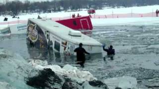 A SAD DAY AT THE SNOWMOBILE RACE TRACK [upl. by Wulfe741]