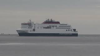 Manxman arriving at Heysham 261123 [upl. by Mcgruter]