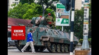 Zimbabwe army takeover Latest Updates  BBC News [upl. by Ikiv341]