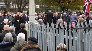 Dinnington remembrance 2024 [upl. by Seto]