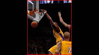 KOBE BRYANTS STEALS amp SLAMDUNK 🏀 Lakers vs Blazers slamdunk nba kobebrayant shorts lakers fyp [upl. by Navi]