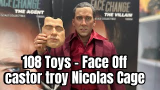 108 toys 16  Face Off Castor Troy Nicolas Cage [upl. by Anaerb]