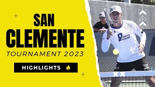 San Clemente Pickleball Tournament HIGLIGHTS 2023 part 1 [upl. by Ebert]