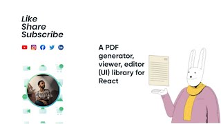 A PDF generator viewer editor UI library for React  Pdfme [upl. by Amilb951]