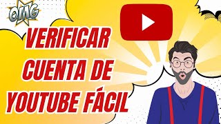 CÓMO verificar cuenta de YouTube RÁPIDO  MÉTODO SENCILLO  2023 ✅ [upl. by Amleht]