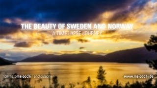 The Beauty of Sweden and Norway  A Time Lapse Journey [upl. by Solly777]