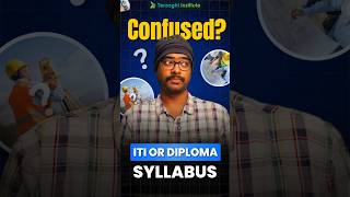 😲 Choose the Right Syllabus 👍 ITI or Diploma 🤔 Get Clarity 💥 tnpsc terzaghiinstitute [upl. by Ylreveb265]