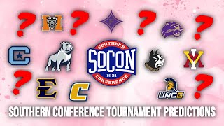 Southern Conference Tournament Predictions 2024  College Basketball [upl. by Rede]