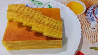 Resep Lapis Legit  Lapis Susu Khas Bangka  Sajian Khas Imlek  Thousand Layer Cake  Nael Onion [upl. by Nidnal]