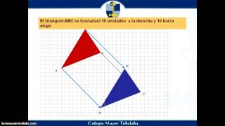 Clase transformaciones isométricas 4º [upl. by Nido]