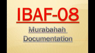 Murabahah Documentations [upl. by Revlis]