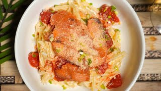 Creamy SMOKED SALMON PASTA  Recipesnet [upl. by Aracaj265]