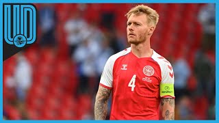 Simon Kjaer el capitán de Dinamarca que salvó a Christian Eriksen [upl. by Simons425]