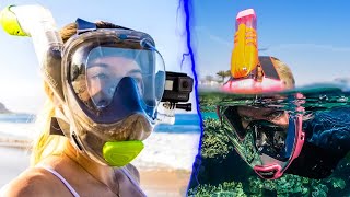 6 Best Full Face Snorkel Masks In 2024 [upl. by Kralc213]