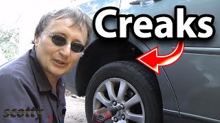 How to Fix a Car that Creaks in the Back Sway Bar Bushings [upl. by Rabin]