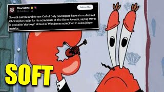 Call of Duty devs are CRYING on Twitter because of a joke at The Game Awards [upl. by Neri]