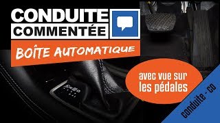 CONDUITE COMMENTEE BOITE AUTO  🚗💨PERMIS 2021 [upl. by Breeze]