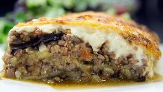 Moussaka traditionnelle faite maison  cest facile et délicieux [upl. by Luciana]