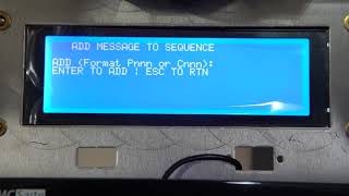 Sequence Message Board Programming [upl. by Anrak]