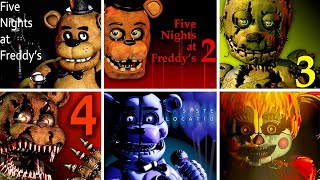 FNaF 1 2 3 4 5 6 amp UCN Jumpscare Simulator [upl. by Oivat504]