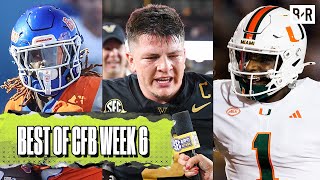 College Football Best Moments of Week 6  2024 Season [upl. by Haela810]