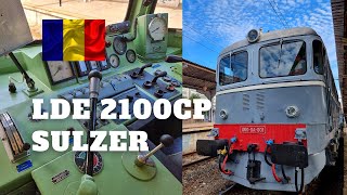 Romanian Locomotive LDE 2100 HP with Sulzer licensed engine [upl. by Dleifxam]