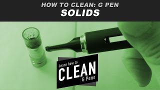 How to clean solid tip G Pen [upl. by Mapes70]