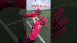 T1TAN Goalkeeper gloves GRIP TEST 🧤 goalkeeper gardiendebut t1tan viral gk [upl. by Cari]